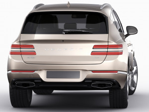 genesis gv80 2021 Model 3D