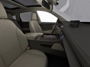 genesis gv80 2021 3D Model