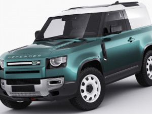 land rover defender hard top 110 and 90 3D Модель