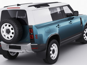 land rover defender hard top 110 and 90 3D Модель