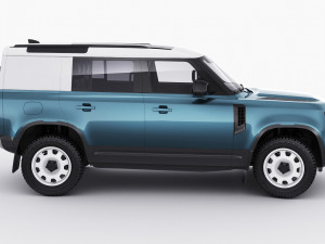land rover defender hard top 110 and 90 3D Модель