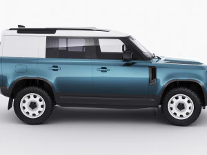land rover defender hard top 110 and 90 3D Model