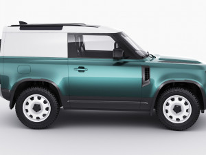 land rover defender hard top 110 and 90 3D Модель