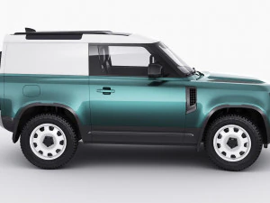 land rover defender hard top 110 and 90 3D Model