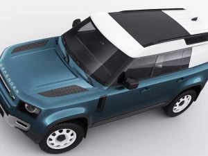 land rover defender hard top 110 and 90 3D Model