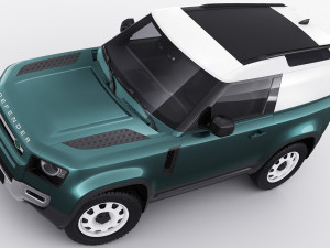 land rover defender hard top 110 and 90 3D Модель