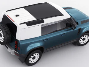land rover defender hard top 110 and 90 3D Model