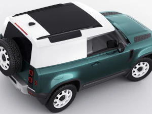 land rover defender hard top 110 and 90 3D Model
