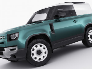 land rover defender hard top 110 and 90 3D Модель