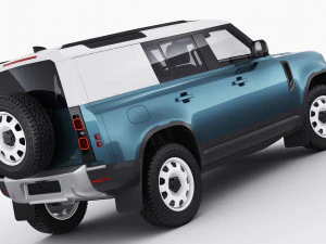 land rover defender hard top 110 and 90 3D Model
