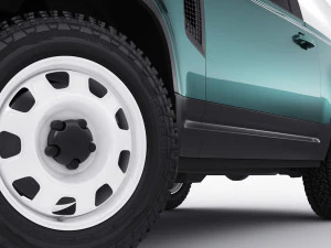 land rover defender hard top 110 and 90 3D Model