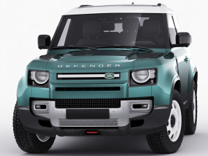land rover defender hard top 110 and 90 3D Модель
