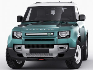 land rover defender hard top 110 and 90 3D Model
