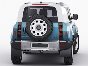 land rover defender hard top 110 and 90 3D Модель