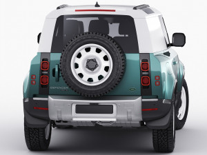 land rover defender hard top 110 and 90 3D Модель