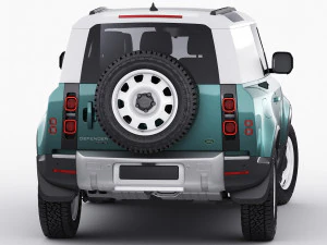 land rover defender hard top 110 and 90 3D Model