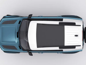 land rover defender hard top 110 and 90 3D Model