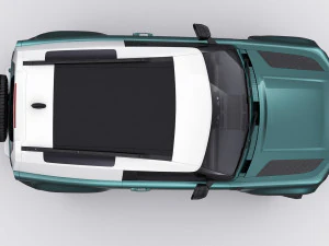 land rover defender hard top 110 and 90 3D Model