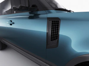 land rover defender hard top 110 and 90 3D Model