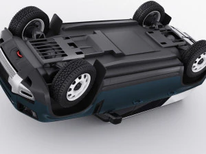 land rover defender hard top 110 and 90 3D Model