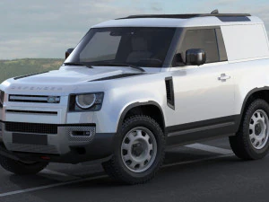 land rover defender hard top 110 and 90 3D Model