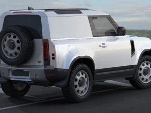 land rover defender hard top 110 and 90 3D Model