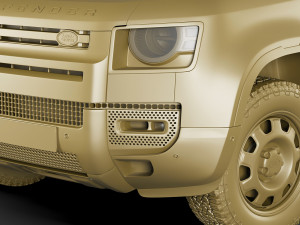 land rover defender hard top 110 and 90 3D Модель