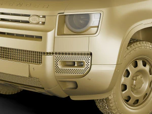 land rover defender hard top 110 and 90 3D Model