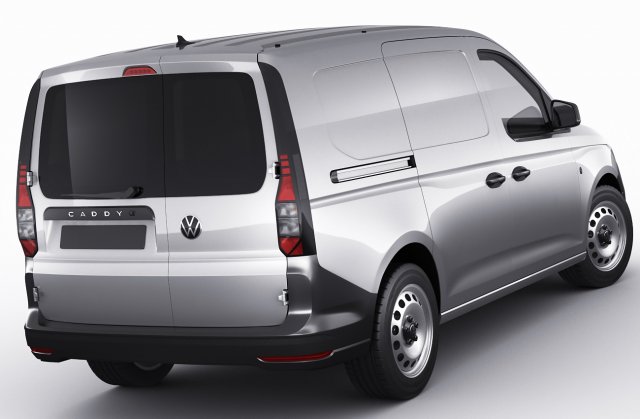 volkswagen caddy maxi van 2021 3D