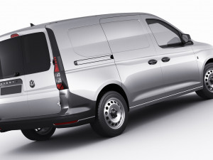 volkswagen caddy maxi van 2021 Model 3D