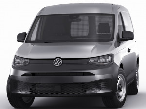 volkswagen caddy maxi van 2021 Model 3D