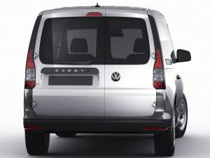 volkswagen caddy maxi van 2021 Model 3D