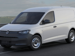 volkswagen caddy maxi van 2021 Model 3D
