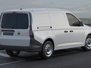 volkswagen caddy maxi van 2021 Model 3D