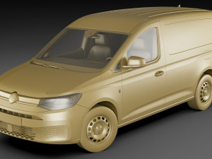 volkswagen caddy maxi van 2021 Model 3D