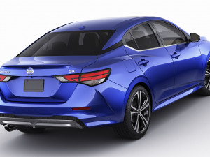 nissan sentra 2020 3D Model