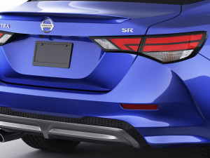 nissan sentra 2020 3D Model