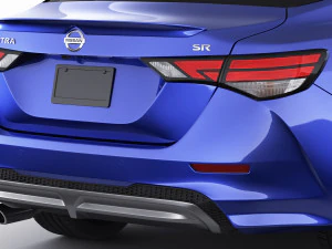 nissan sentra 2020 3D Model