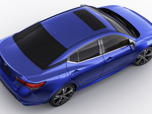 nissan sentra 2020 3D Model