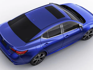 nissan sentra 2020 3D Model