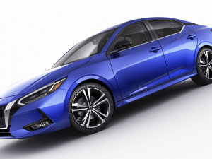 nissan sentra 2020 3D Model
