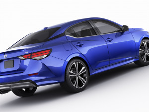 nissan sentra 2020 3D Model