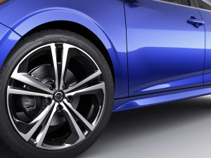 nissan sentra 2020 3D Model