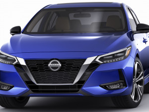 nissan sentra 2020 3D Model