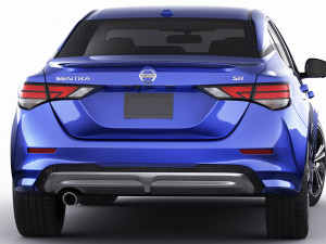 nissan sentra 2020 3D Model