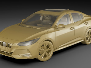 nissan sentra 2020 3D Model