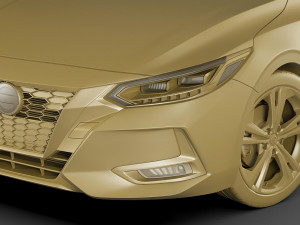 nissan sentra 2020 3D Model