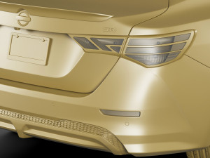 nissan sentra 2020 3D Model