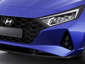 hyundai i20 2021 Model 3D