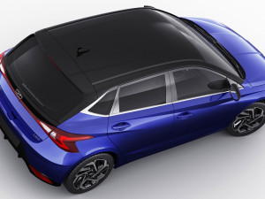 hyundai i20 2021 Model 3D